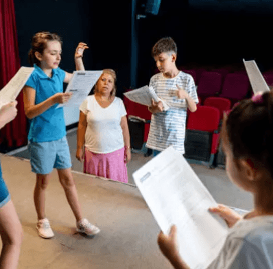 Students practicing CPR